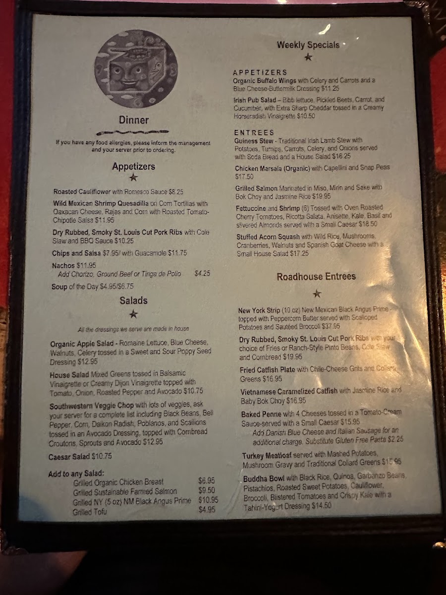 Harry's Roadhouse Menu - Image 4